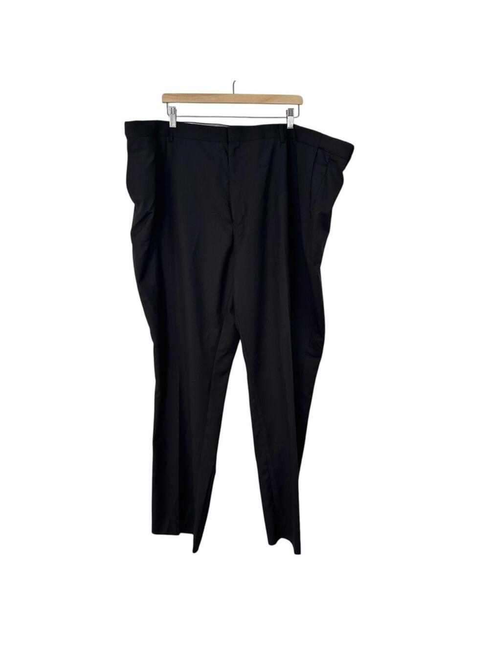 VINCI PHILOSOPHY BLACK SUIT PANTS STYLE F-2C900 MEN'S SIZE 52W